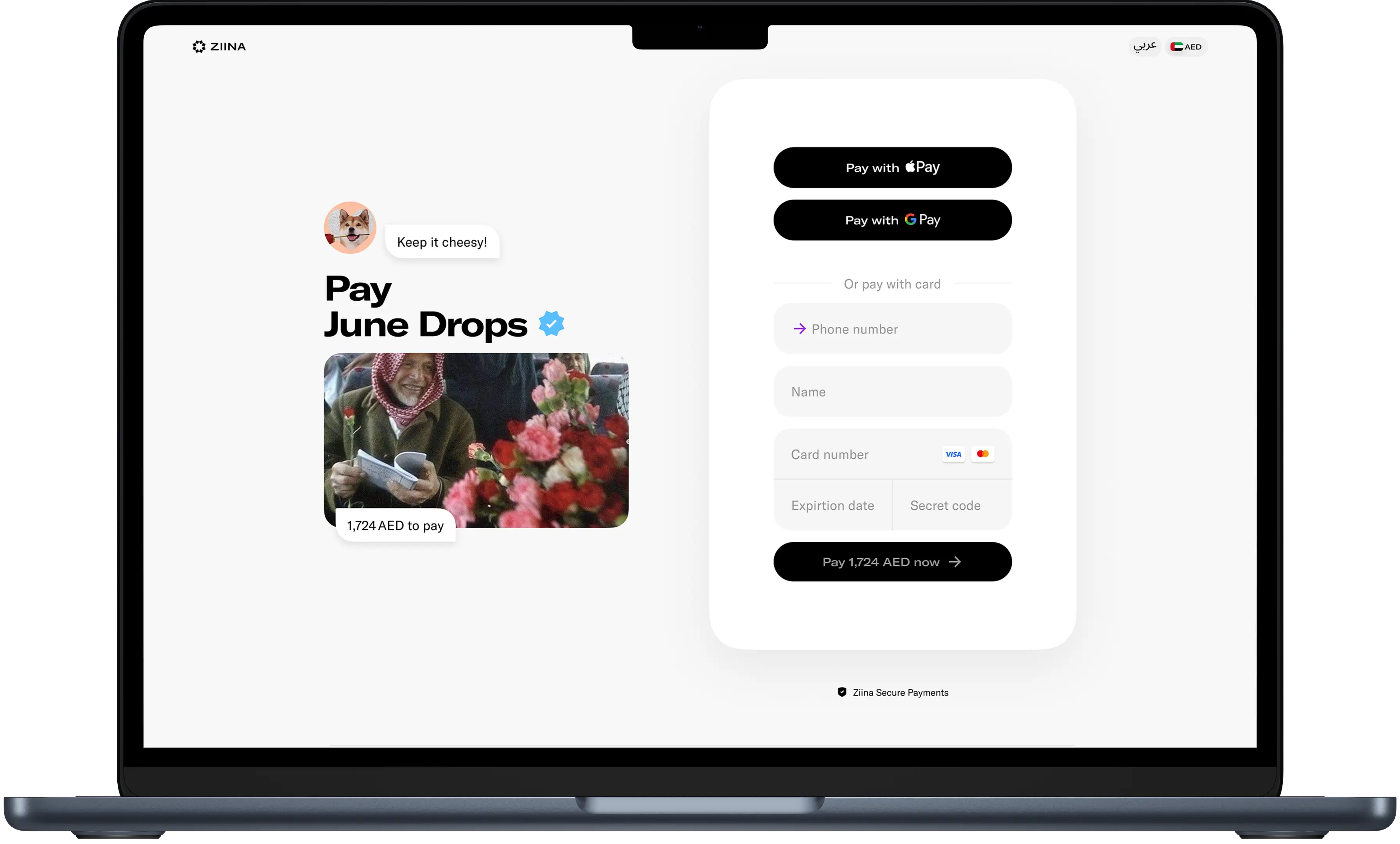 Customize Link Laptop